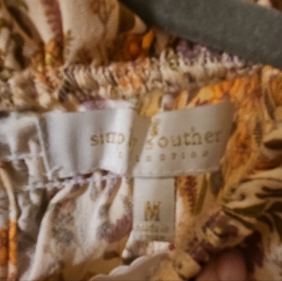 Simply Southern Brown Ruffle Mini Dress - Picture 3 of 5